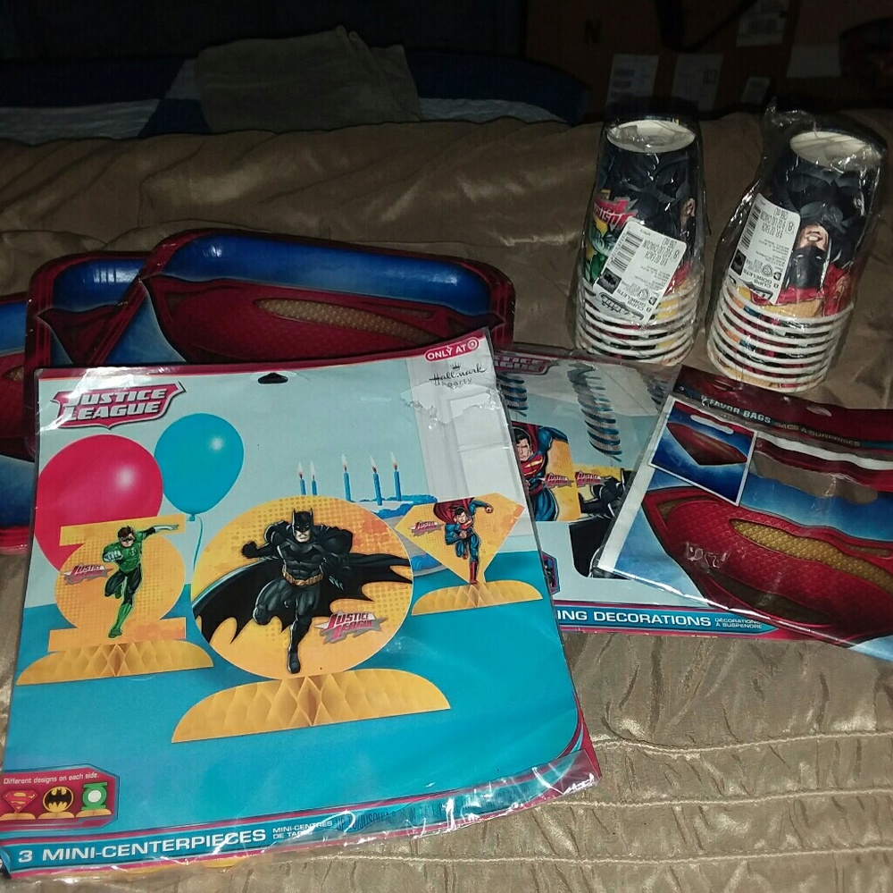 Justice league party set